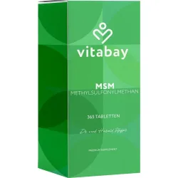 vitabay MSM METHYLSULFONYLMETHAN 1000 mg 365 St Tabletten