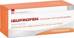 Ibuprofen-Hemopharm 400mg 50 St Filmtabletten