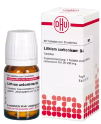 LITHIUM CARBONICUM D 4 Tabletten 80 St Tabletten