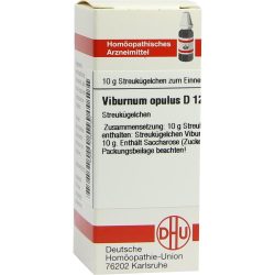 VIBURNUM OPULUS D 12 Globuli 10 g Globuli