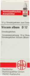 VISCUM ALBUM D 12 Globuli 10 g Globuli