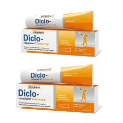 Diclo-ratiopharm Schmerzgel  Doppelpack 2X150 g Gel
