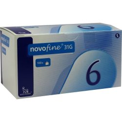 NOVOFINE 6 Kanülen 0,25x6 mm 31 G 100 St Kanüle