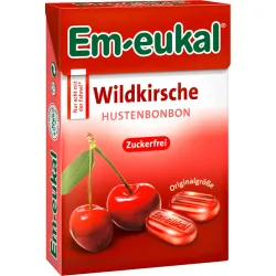 Em-eukal Wildkirsche Hustenbonbons zuckerfrei 50 g Bonbons