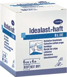 IDEALAST-haft color Binde 6 cmx4 m blau 1 St Binden