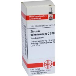 ZINCUM VALERIANICUM C 200 Globuli 10 g Globuli