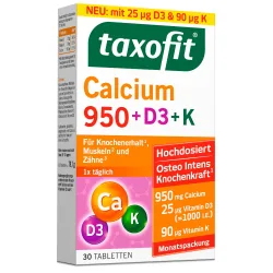 taxoit Calcium 950 + D3 + K 30 St Tabletten