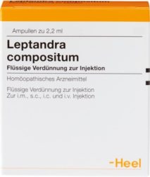 LEPTANDRA COMPOSITUM Ampullen 10 St Ampullen