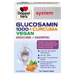 Doppelherz system GLUCOSAMIN 1000 + CURCUMA 120 St Kapseln