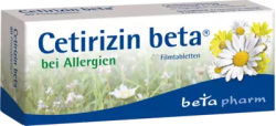 Cetirizin beta 50 St Filmtabletten