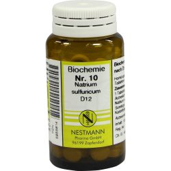 BIOCHEMIE 10 Natrium sulfuricum D 12 Tabletten 100 St Tabletten