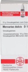 MERCURIUS DULCIS D 12 Globuli 10 g Globuli