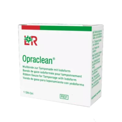 OPRACLEAN Mullbinde z.Tampon.m.Jodoform 2 cmx5 m 1 St Tamponaden