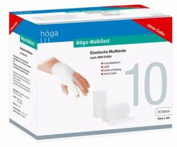 HÖGA MUBILAST Fixierbinde 10 cmx4 m o.Cellophan 20 St Binden