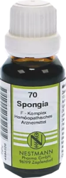 SPONGIA F Komplex Nr.70 Dilution 20 ml Dilution