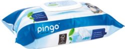 FEUCHTTÜCHER Baby Pinguin PINGO SWISS 80 St Tücher