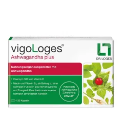vigoLoges Ashwagandha plus 60 St Kapseln