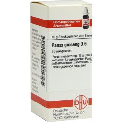 PANAX GINSENG D 6 Globuli 10 g Globuli