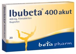 Ibubeta 400 akut 20 St Filmtabletten
