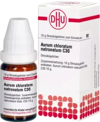 AURUM CHLORATUM NATRONATUM C 30 Globuli 10 g Globuli