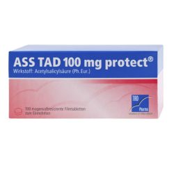 ASS TAD 100mg protect 100 St Filmtabletten magensaftresistent