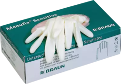 MANUFIX sensitive Unters.Handschuhe pf groß 100 St Handschuhe