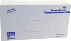 PEHA-SOFT nitrile fino Unt.Hands.unsteril pf L 150 St Handschuhe