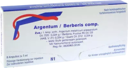 WELEDA ARGENTUM/BERBERIS comp.Ampullen 8 St Ampullen