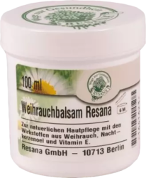 WEIHRAUCH BALSAM Resana 100 ml Salbe