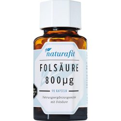 Naturafit Folsäure 800 µg Kapseln 90 St Kapseln