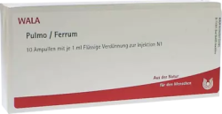 Pulmo/Ferrum Ampullen 10X1 ml Ampullen
