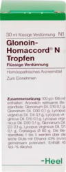 GLONOIN Homaccord N Tropfen 30 ml Tropfen