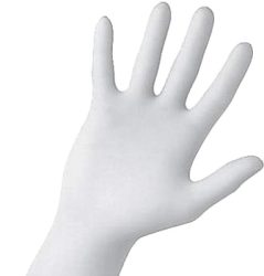 HANDSCHUHE Einmal Nitril M weiß 100 St Handschuhe