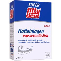 FITTYDENT super Haftkleber Einlagen 20 St