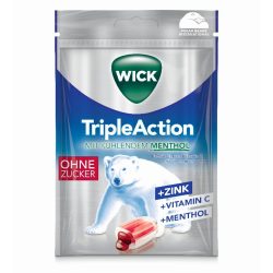 WICK TripleAction ohne Zucker 72 g Bonbons