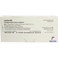 WELEDA LEVICO D 3 Ampullen 8X1 ml Ampullen