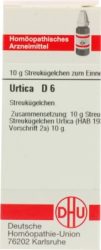 URTICA D 6 Globuli 10 g Globuli