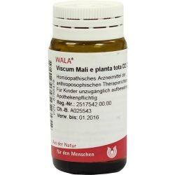 Viscum Mali e planta tota D2 Globuli 20 g Globuli