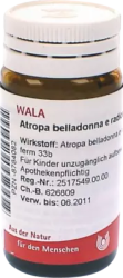 Atropa belladonna e radice D6 20 g Globuli