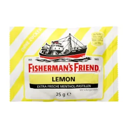 FISHERMANS FRIEND Lemon ohne Zucker Pastillen 25 g Pastillen