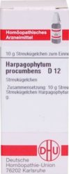 HARPAGOPHYTUM PROCUMBENS D 12 Globuli 10 g Globuli
