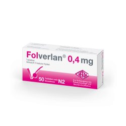 FOLVERLAN 0,4 mg  50 St Tabletten