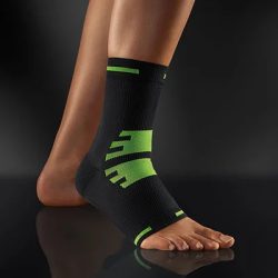BORT ActiveColor Sport Knöchelbandage M schw./grün 1 St Bandage
