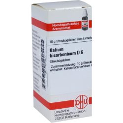KALIUM BICARBONICUM D 6 Globuli 10 g Globuli