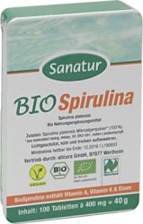 SPIRULINA BIO  100 St Tabletten