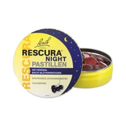 Bach RESCURA NIGHT PASTILLEN schwarze Johannisbeere 50 g Pastillen