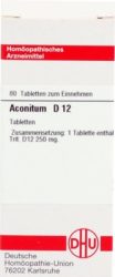 ACONITUM D 12 80 St Tabletten