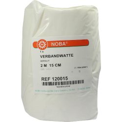 VERBANDWATTE gerollt 15 cmx2 m 1 St Watte