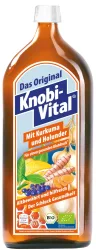 KnobiVital Kurkuma und Holunder Bio 960 ml Flüssigkeit