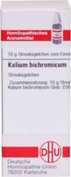 KALIUM BICHROMICUM D 30 Globuli 10 g Globuli